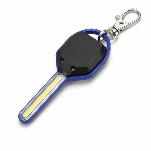 JD-17144 COB LED Key Light Battery Powered Mini Keychain Flashlight