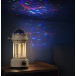 JD-900BR Rechargeable LED Star Projector Camping Lantern