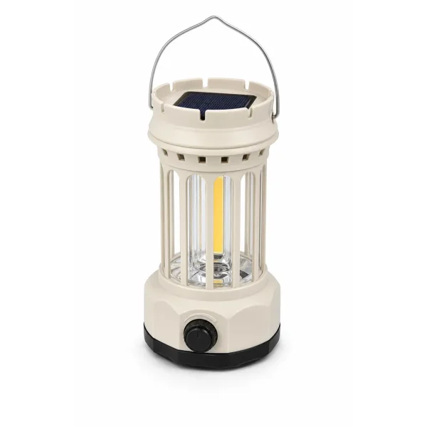 JD-900BR Solar Rechargeable LED Camping Lantern