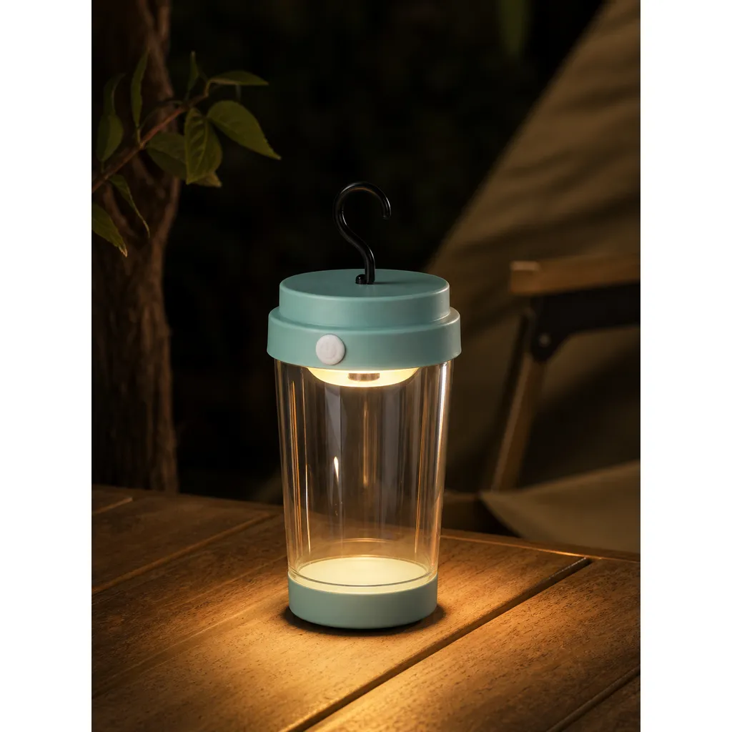 JD-A11 Battery Powered LED Cup Lantern Hanging DIY Night Light