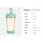 JD-A11 Battery Powered LED Cup Lantern Hanging DIY Night Light