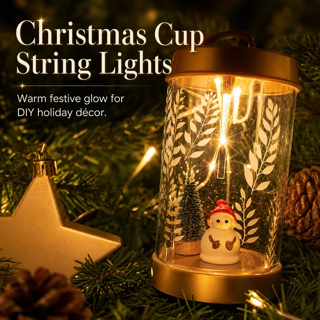 JD-A11 Christmas Cup LED String Lights