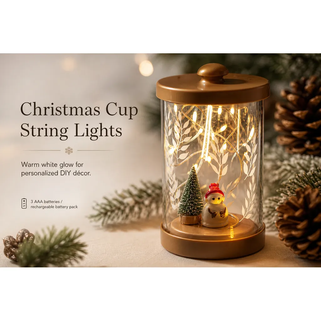 JD-A11 Christmas Cup LED String Lights