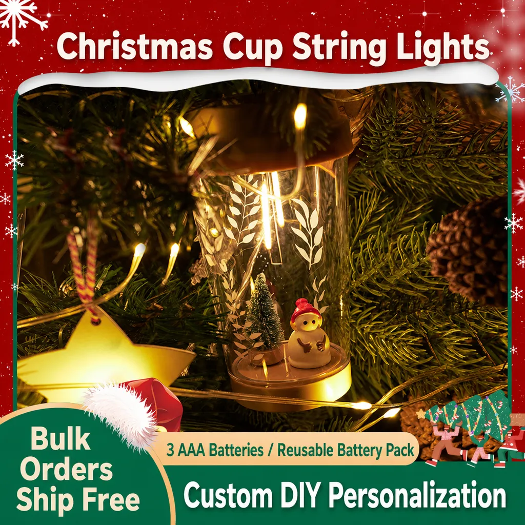 JD-A11 Christmas Cup LED String Lights