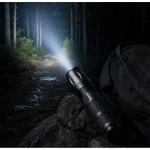 JD-F005 LED Flashlight Zoomable Tactical Torch