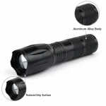JD-F005S Mini LED Flashlight Zoomable High Power Aluminum Alloy Torch