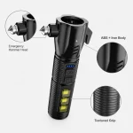 JD-F109 Rechargeable LED Emergency Flashlight