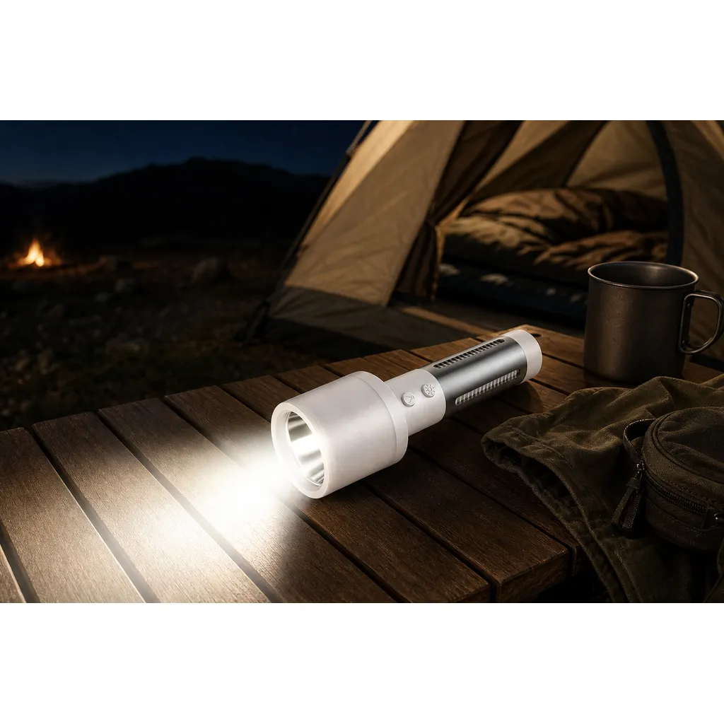 JD-F112 Rechargeable LED Flashlight