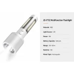 JD-F112 Rechargeable LED Flashlight