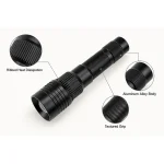 JD-F856 Rechargeable LED Flashlight P70 Zoomable Tactical Torch