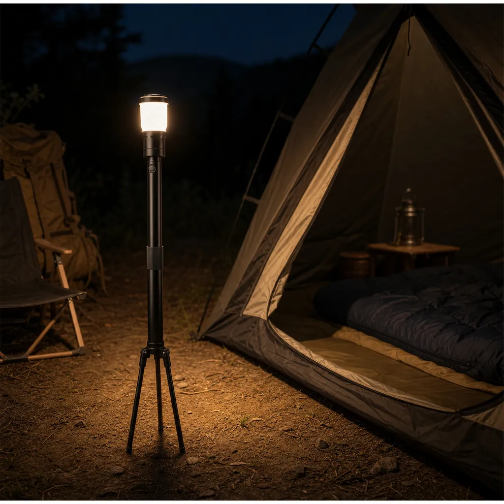 JD-F865 LED Camping Lantern Flashlight
