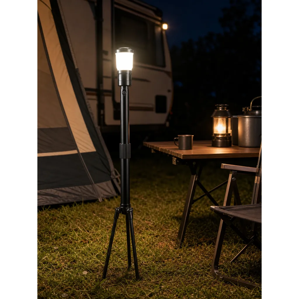 JD-F865 LED Camping Lantern Flashlight
