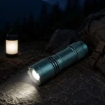 JD-F868 Zoomable LED Flashlight Multifunction COB Red SMD Torch