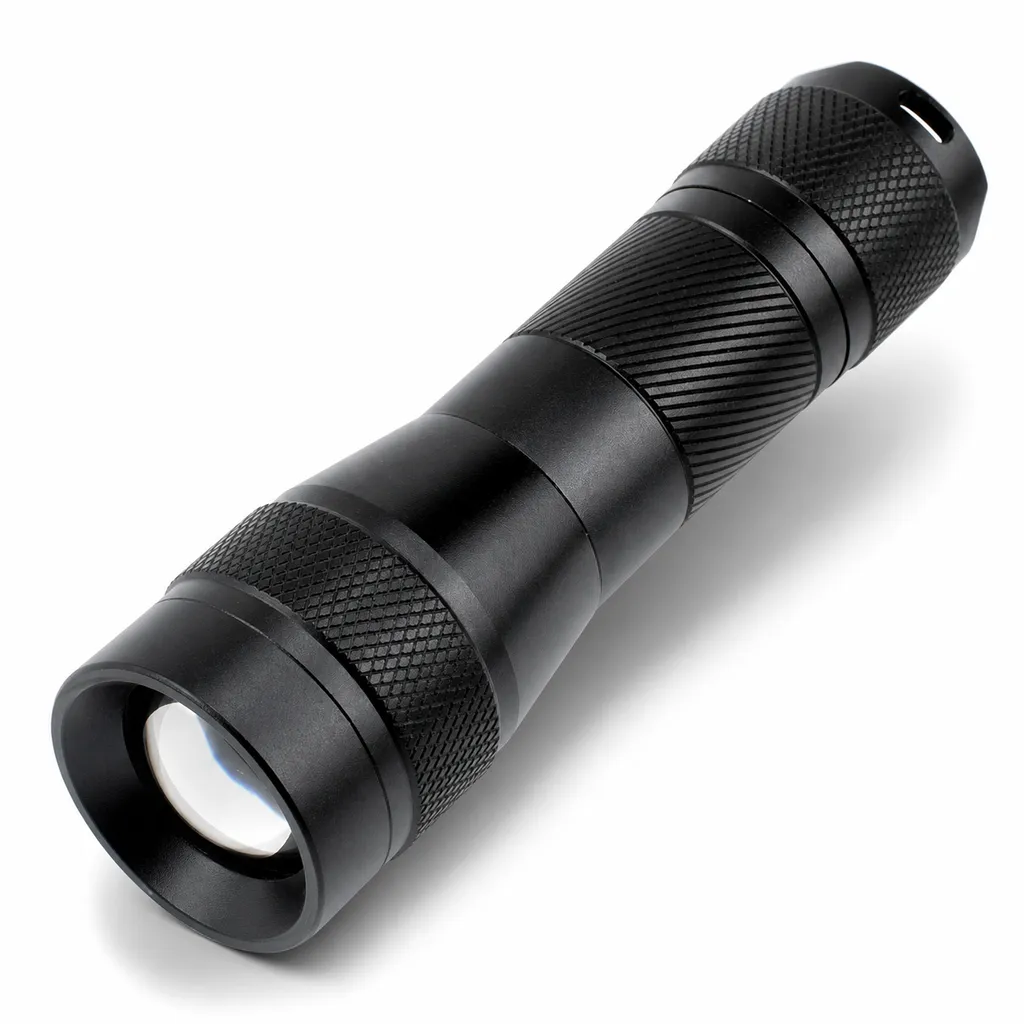 JD-F882 Rechargeable LED Flashlight Zoomable Type-C Tactical Torch