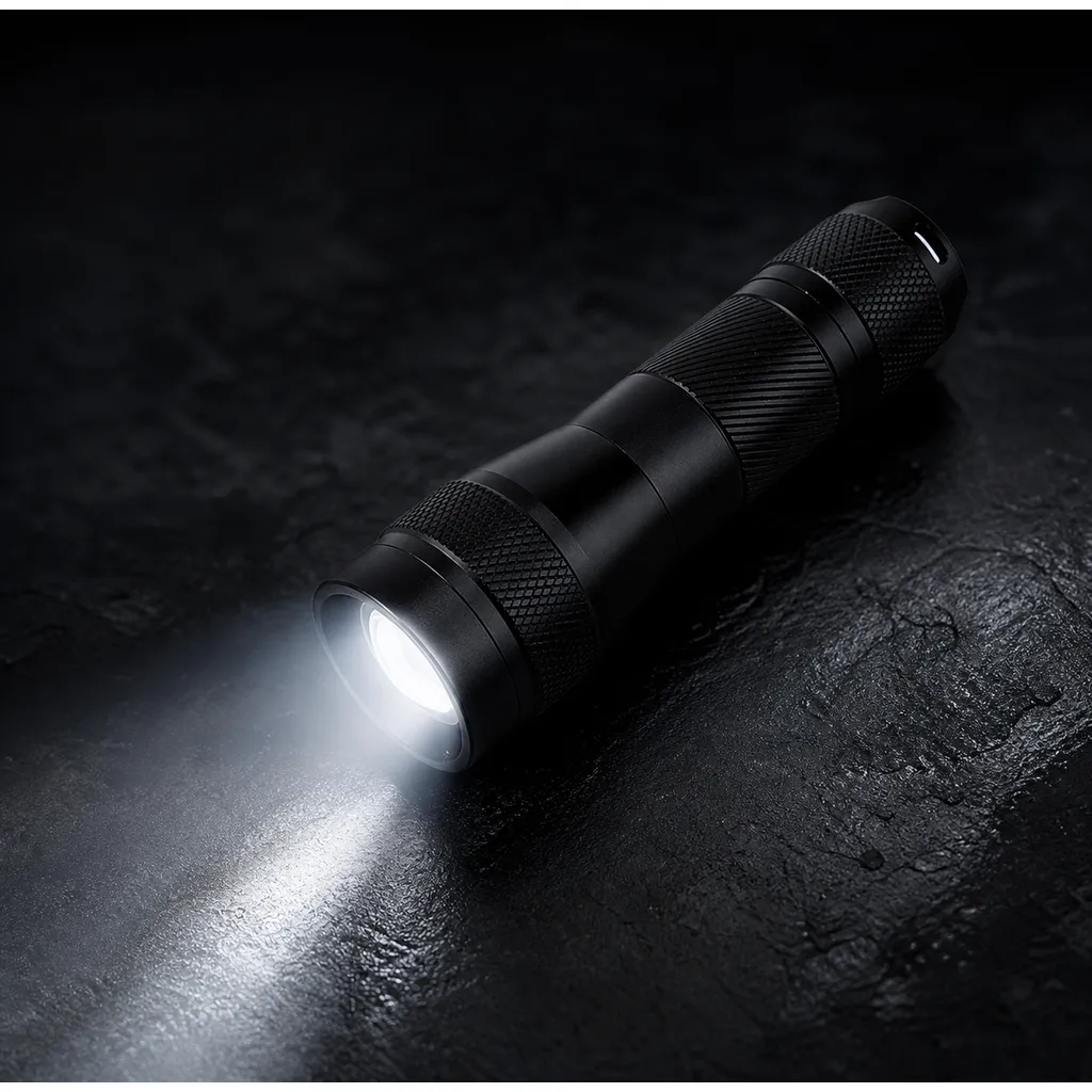 JD-F882 Rechargeable LED Flashlight Zoomable Type-C Tactical Torch