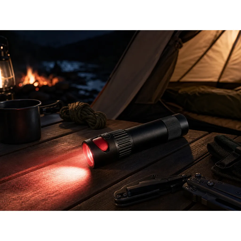 JD-F889 Rechargeable LED Flashlight Type-C Bottle Opener Torch