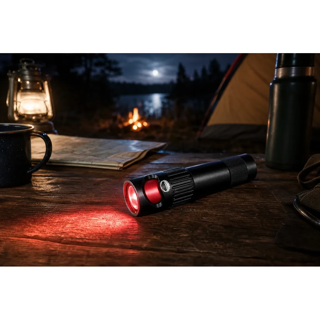 JD-F889 Rechargeable LED Flashlight Type-C Mini Tactical Torch