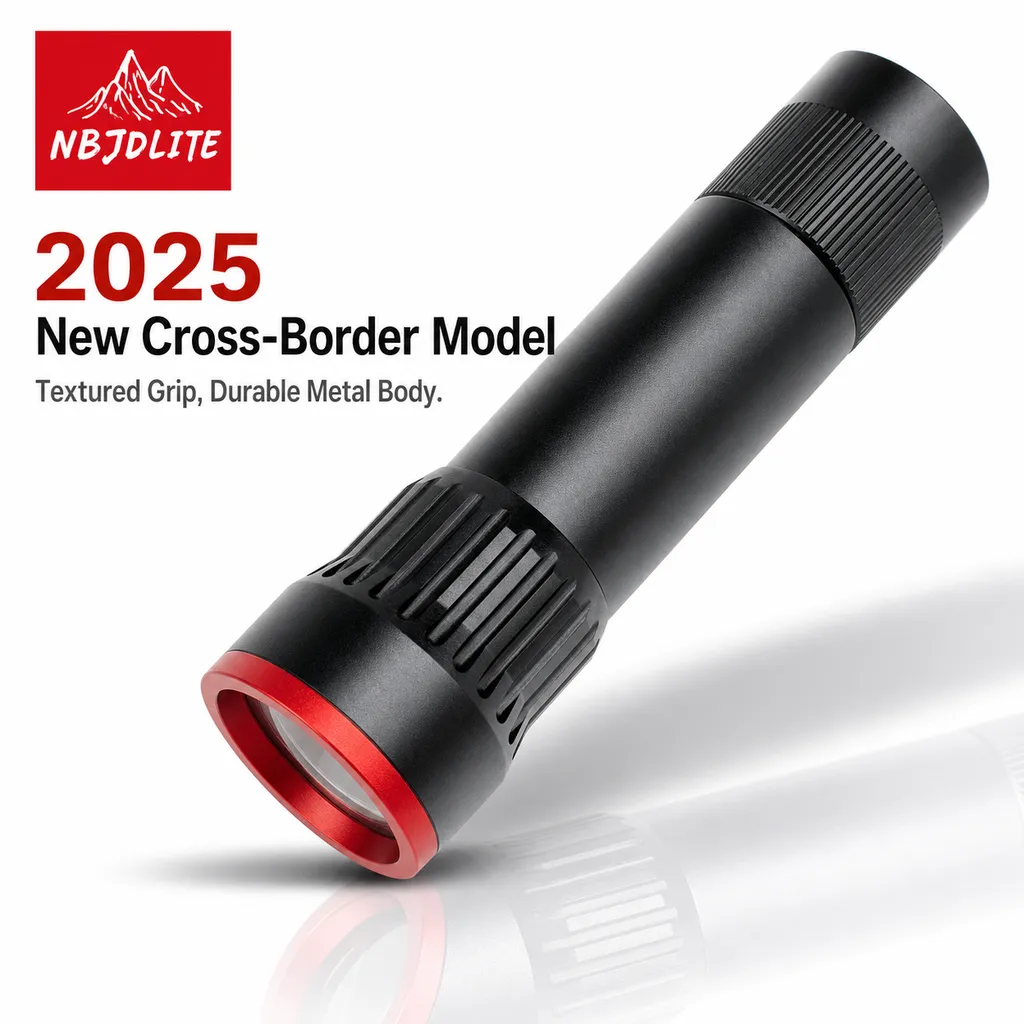 JD-F891 Rechargeable LED Flashlight Zoomable Mini Outdoor Torch