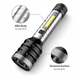 JD-F892 Rechargeable LED Flashlight Dual Light