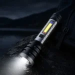 JD-F892 Rechargeable LED Flashlight Dual Light