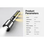 JD-F894 Rechargeable LED Flashlight