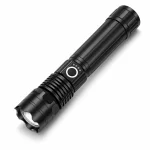 JD-F948 Rechargeable LED Flashlight Zoomable Tactical Torch