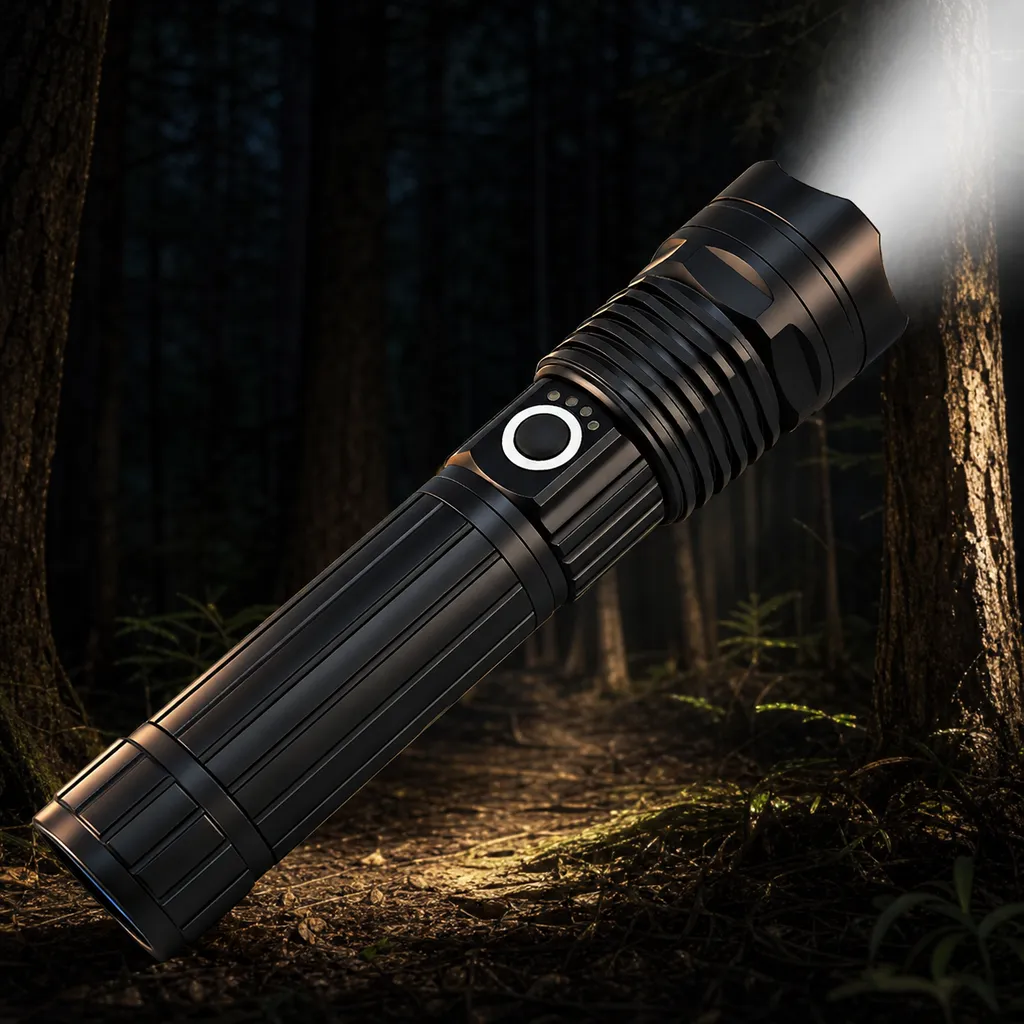 JD-F948 Rechargeable White Laser Flashlight