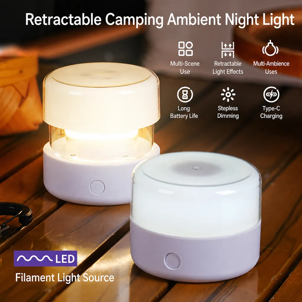 JD-GYD Rechargeable LED Camping Lantern