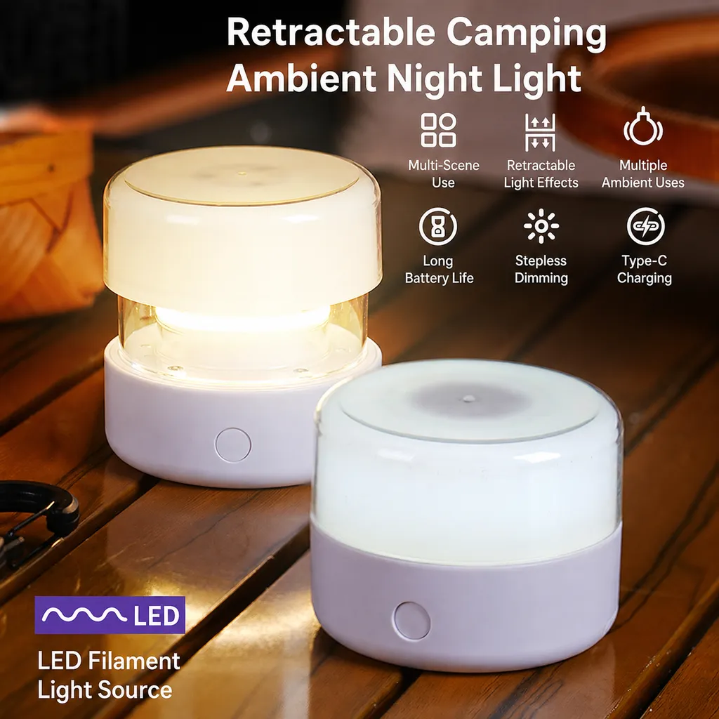 JD-GYD Rechargeable LED Camping Lantern