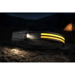 JD-H301 Rechargeable LED Headlamp Motion Sensor COB White Warm Light