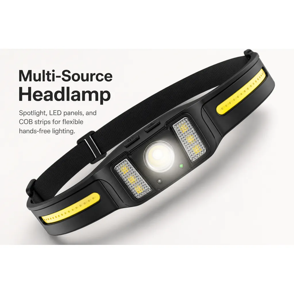 JD-H306 Rechargeable LED Headlamp