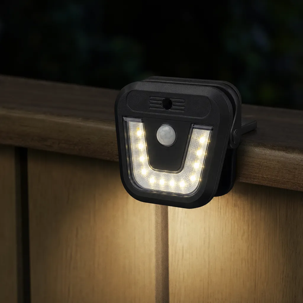 JD-JZD Solar LED Outdoor Clip Light