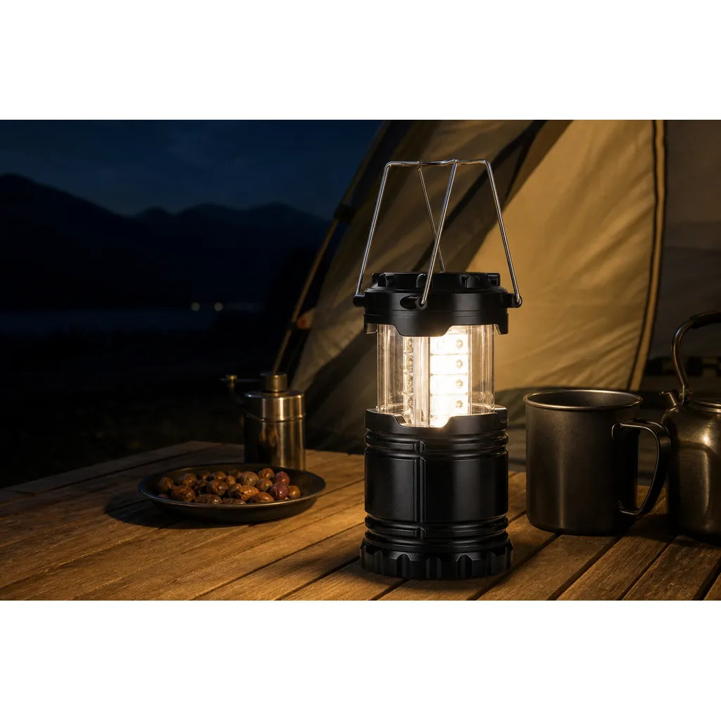 JD-L073 Battery Powered LED Camping Lantern Portable Hanging Tent Light