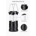 JD-L073 Battery Powered LED Camping Lantern Portable Hanging Tent Light