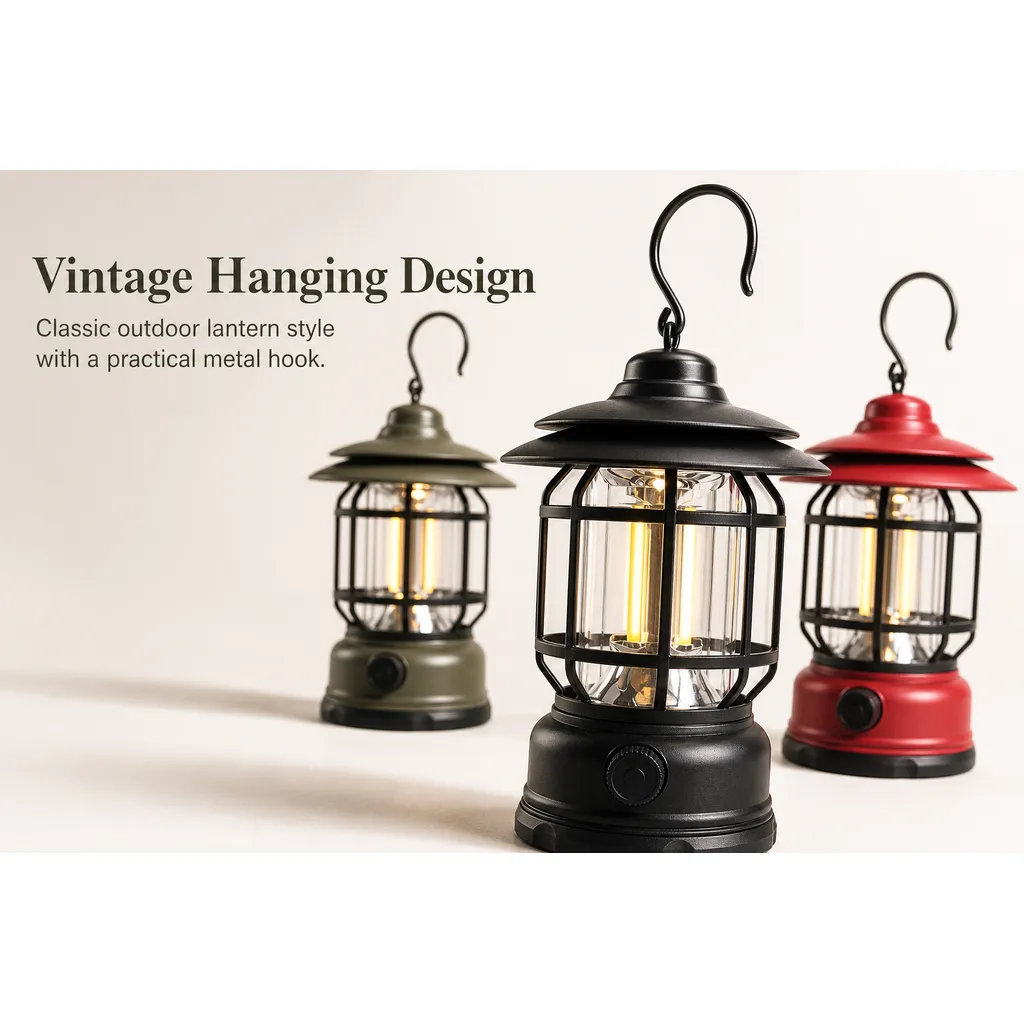 JD-L17/L27 LED Camping Lantern