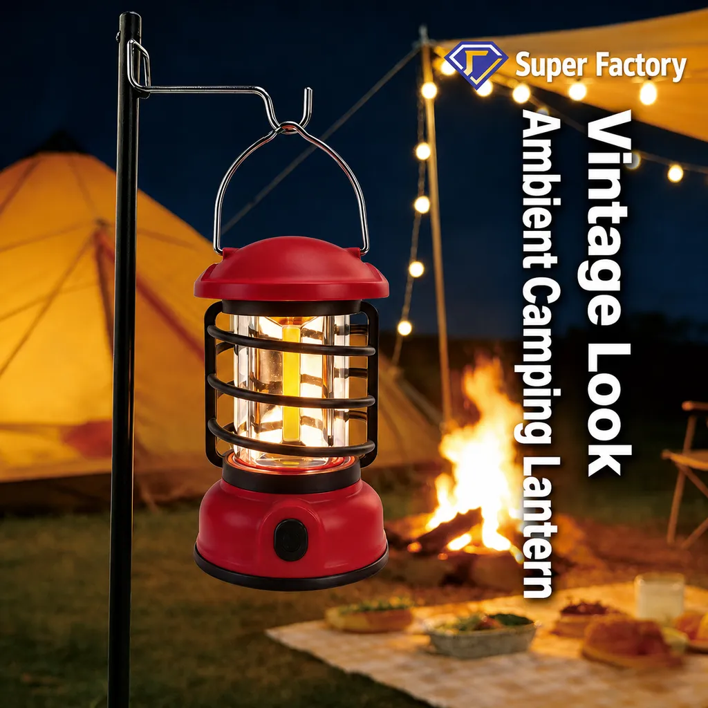 JD-L18 COB LED Camping Lantern