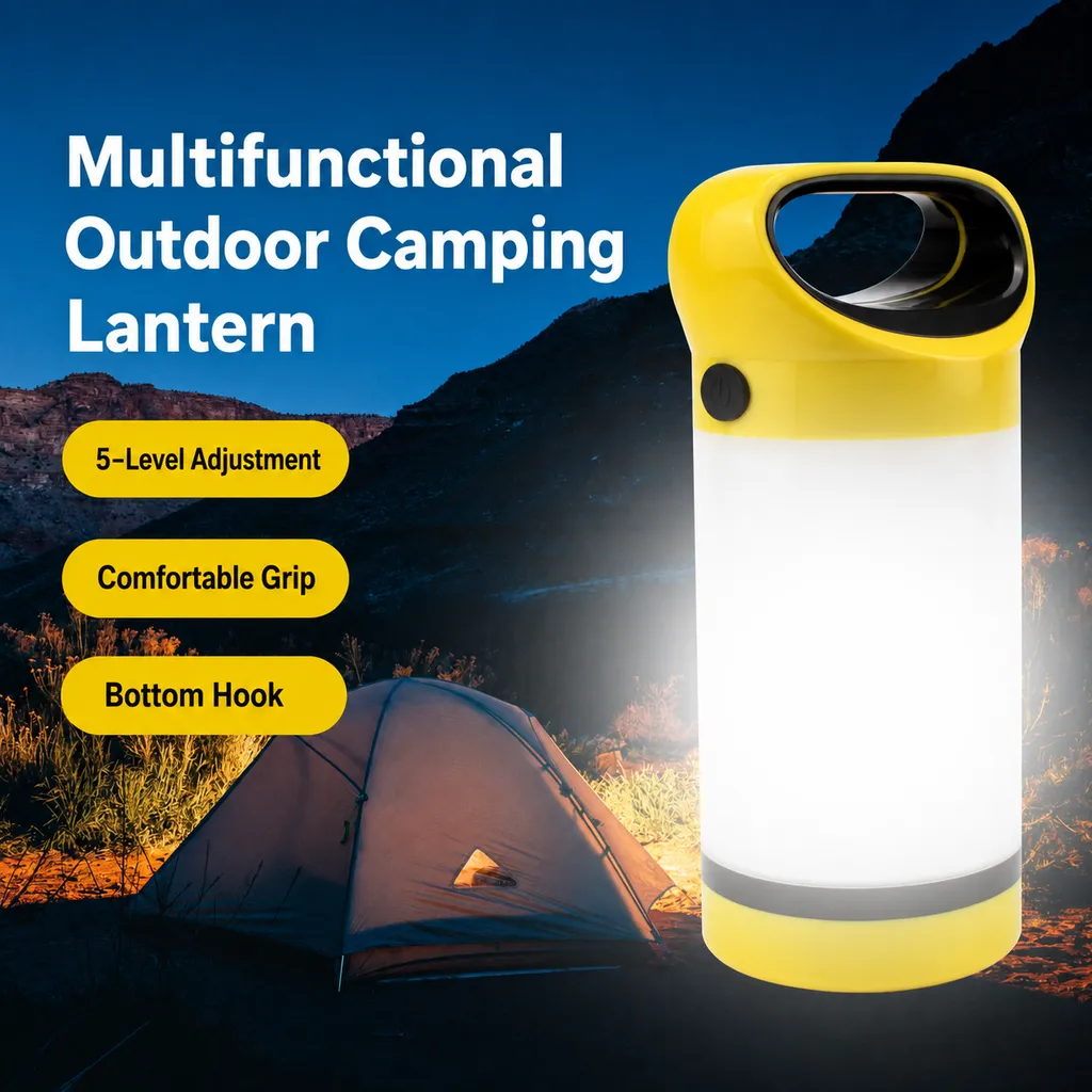 JD-L192 Battery Powered LED Camping Lantern 5 Light