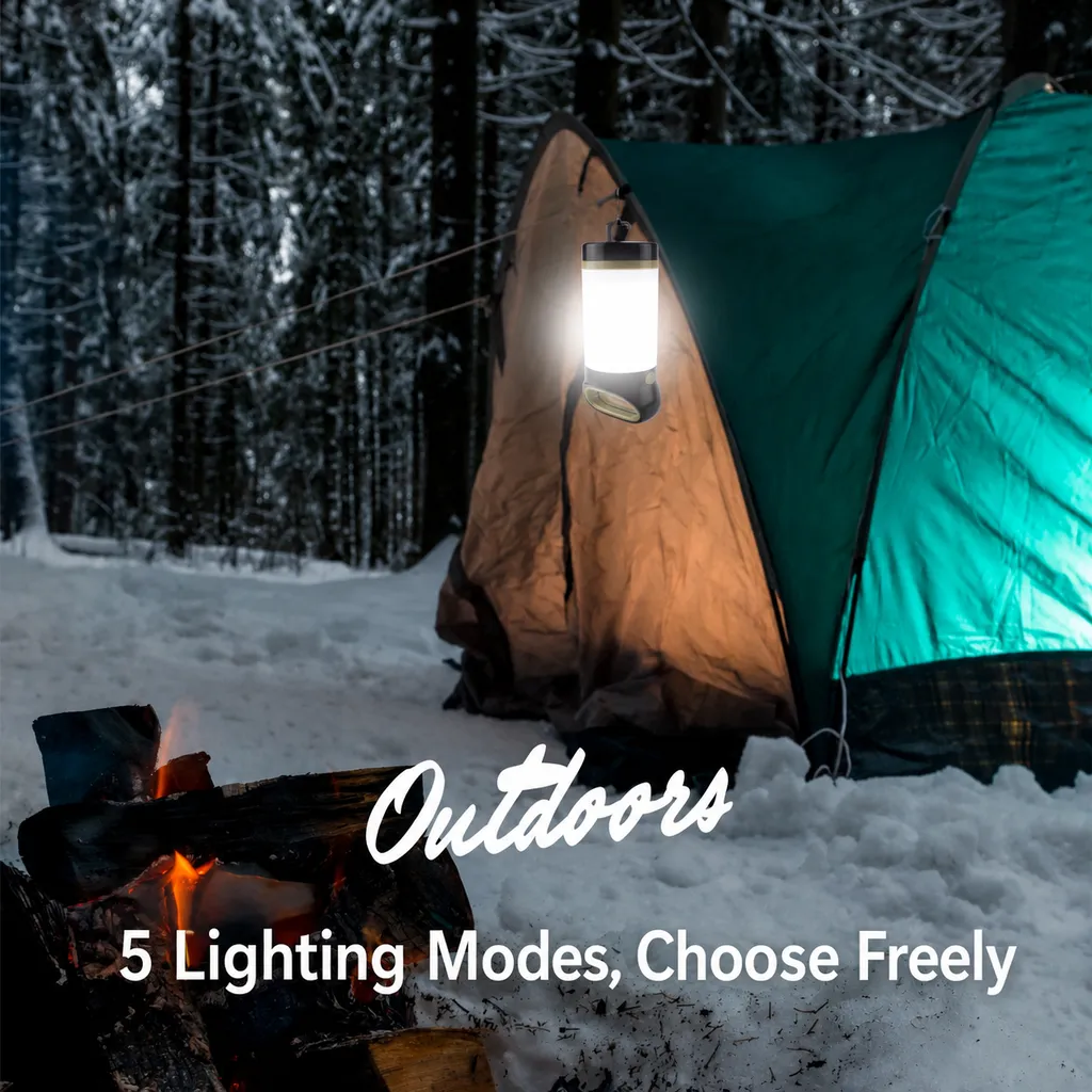 JD-L192 Rechargeable LED Camping Lantern Portable Outdoor Tent Light