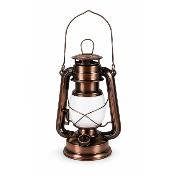 JD-L244 Rechargeable LED Kerosene Lantern Hurricane Camping Lamp