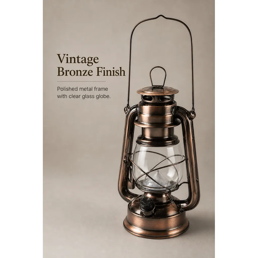 JD-L244BR/SR Rechargeable LED Camping Lantern Retro Hanging Lamp