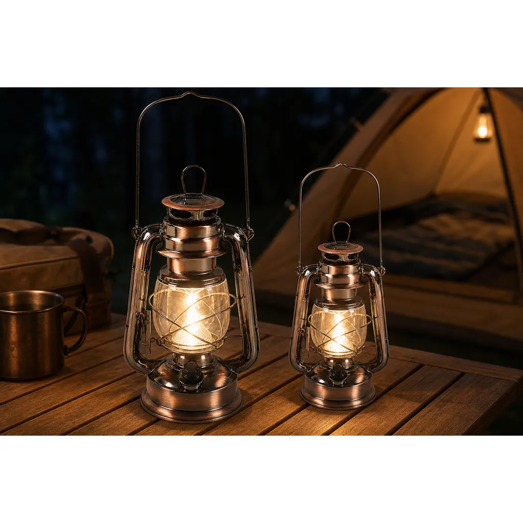 JD-L244BR/SR Rechargeable LED Camping Lantern Retro Hanging Lamp