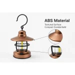 JD-L263 LED Camping Lantern Vintage Hanging Tent Light