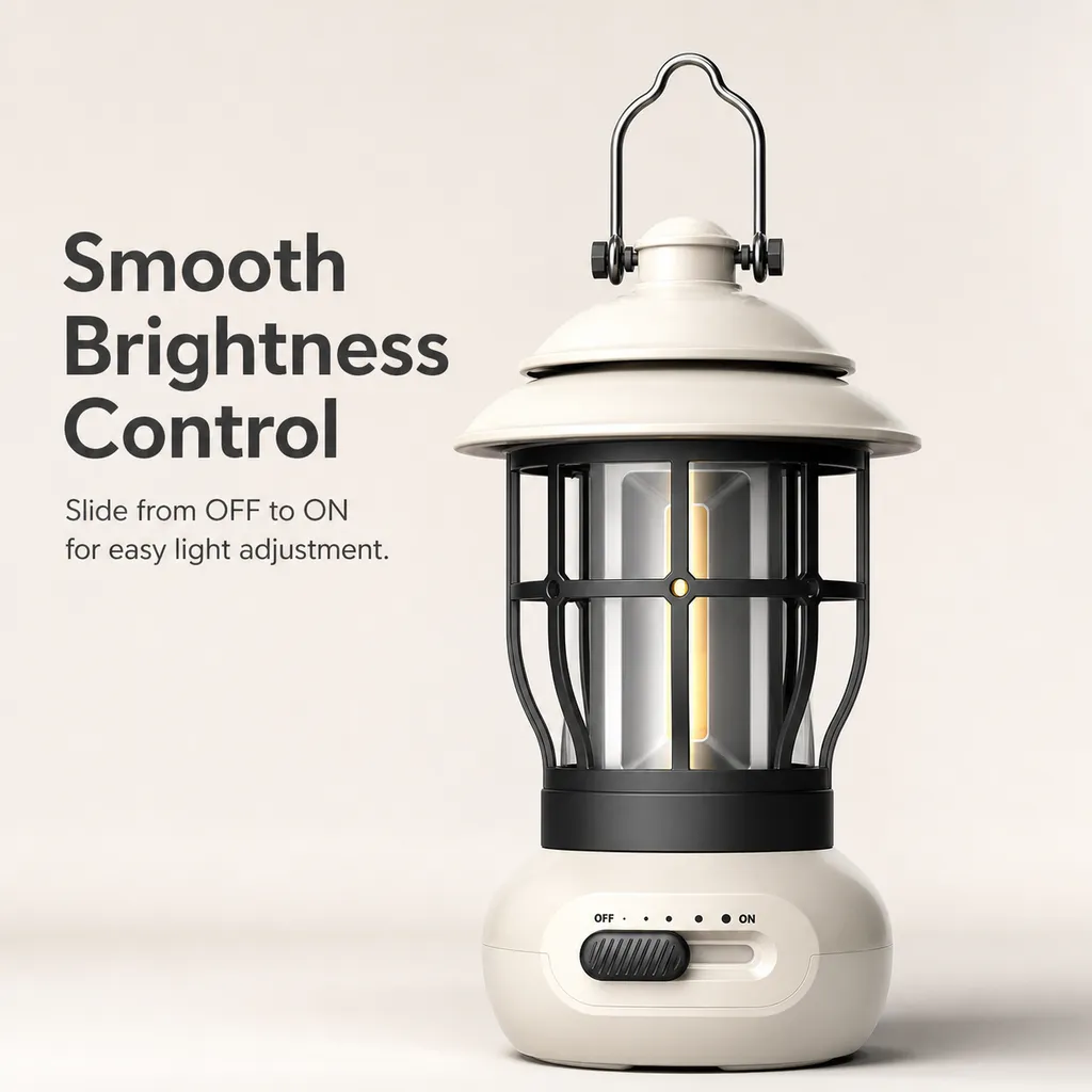 JD-L792 Rechargeable LED Camping Lantern Dimmable
