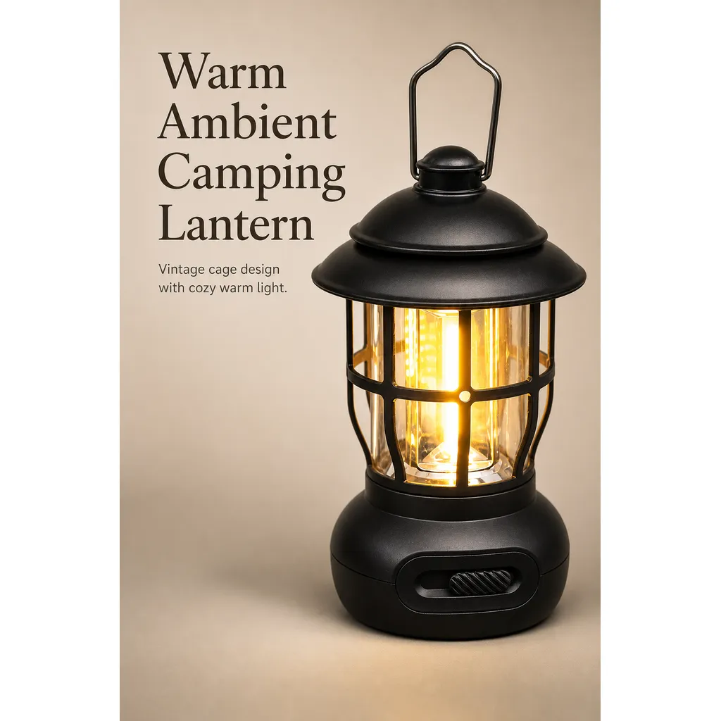 JD-L792 Rechargeable LED Camping Lantern Sliding