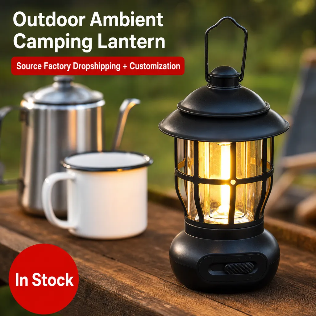 JD-L792 Rechargeable LED Camping Lantern Sliding