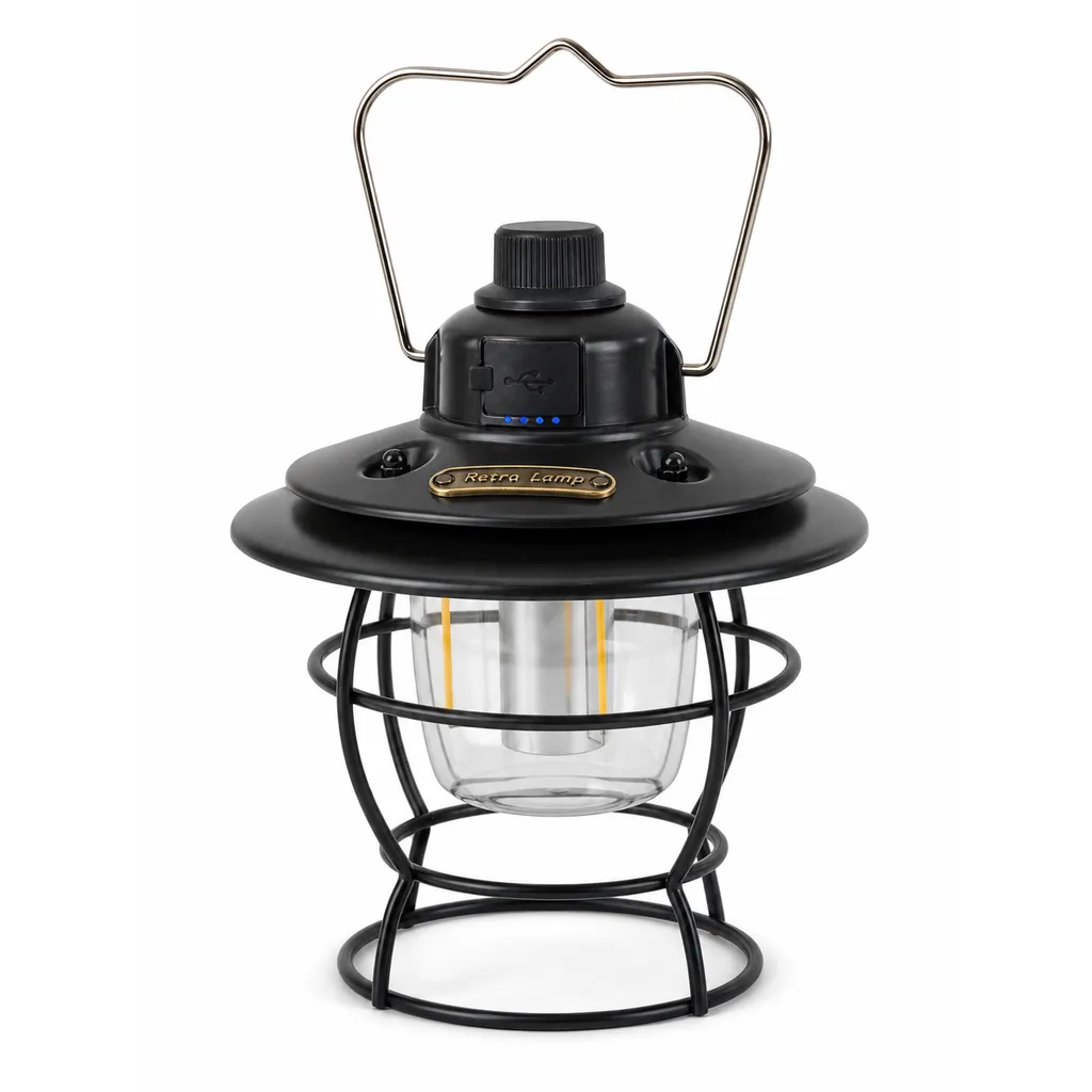 JD-L794 Rechargeable LED Camping Lantern Retro Portable Hanging Tent Light JD-L794 Rechargeable LED Camping Lantern Retro Portable Hanging Tent Light
