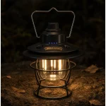 JD-L794 Rechargeable LED Camping Lantern Retro Portable Hanging Tent Light