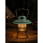 JD-L795 Rechargeable LED Camping Lantern Retro Hanging Outdoor Tent Light