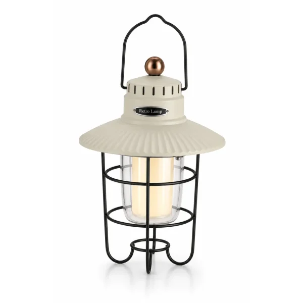 JD-L796 Rechargeable LED Retro Camping Lantern