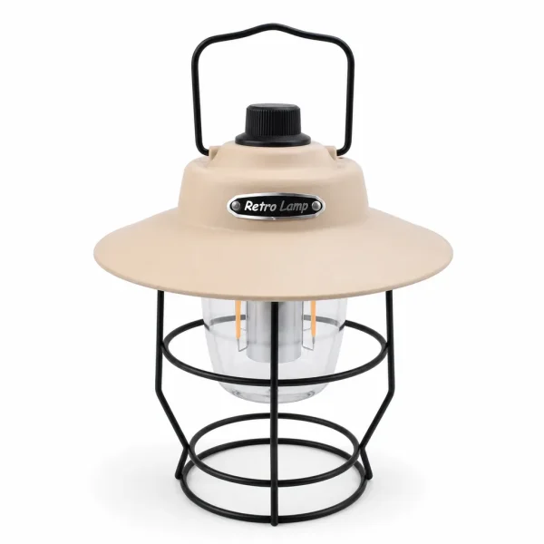 JD-L797 Rechargeable LED Camping Lantern Retro Lamp